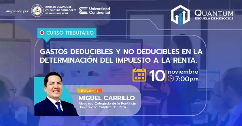 Gastos deducibles y no deducibles en la determinación del Impuesto a la ...